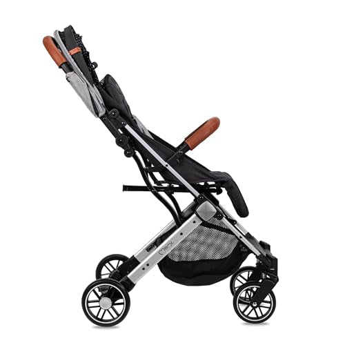 Kinderwagen MoMi ESTELLE ab 6 Monaten (bis 15 kg), klappbarer Kinderwagen mit 5-Punkt-SicherheitsgurtKinderwagen MoMi ESTELLE ab 6 Monaten (bis 15 kg), klappbarer Kinderwagen mit 5-Punkt-Sicherheitsgurt, Einkaufskorb mit Auflappfunktion , Teleskopzuggriff
