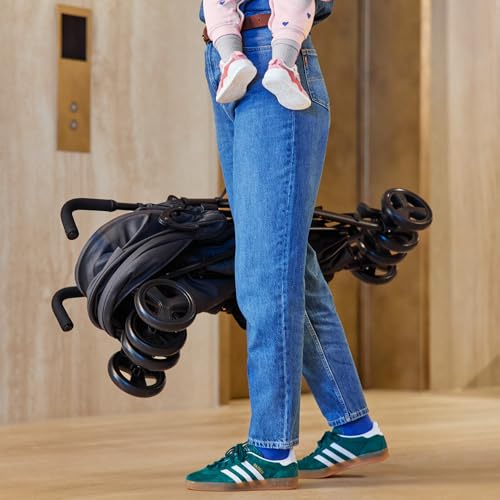 Bebeconfort Rainbow, Kinderwagen, Kompakt und Wendig, 6 Monaten bis 4 Jahre, bis zu 22 kg, Mineral Graphite