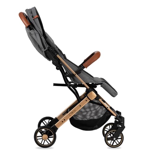 Kinderwagen MoMi ESTELLE ab 6 Monaten (bis 15 kg), klappbarer Kinderwagen mit 5-Punkt-SicherheitsgurtKinderwagen MoMi ESTELLE ab 6 Monaten (bis 15 kg), klappbarer Kinderwagen mit 5-Punkt-Sicherheitsgurt, Einkaufskorb mit Auflappfunktion , Teleskopzuggriff