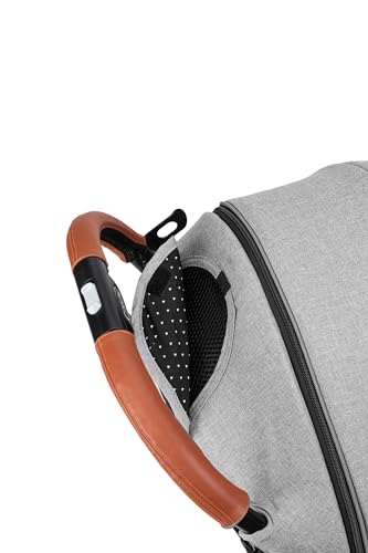 Kinderwagen MoMi ESTELLE ab 6 Monaten (bis 15 kg), klappbarer Kinderwagen mit 5-Punkt-SicherheitsgurtKinderwagen MoMi ESTELLE ab 6 Monaten (bis 15 kg), klappbarer Kinderwagen mit 5-Punkt-Sicherheitsgurt, Einkaufskorb mit Auflappfunktion , Teleskopzuggriff