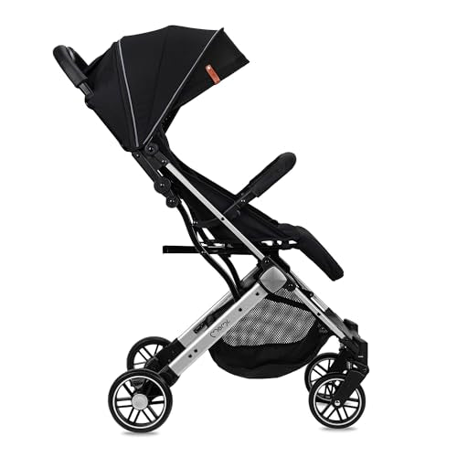 Kinderwagen MoMi ESTELLE ab 6 Monaten (bis 15 kg), klappbarer Kinderwagen mit 5-Punkt-SicherheitsgurtKinderwagen MoMi ESTELLE ab 6 Monaten (bis 15 kg), klappbarer Kinderwagen mit 5-Punkt-Sicherheitsgurt, Einkaufskorb mit Auflappfunktion , Teleskopzuggriff