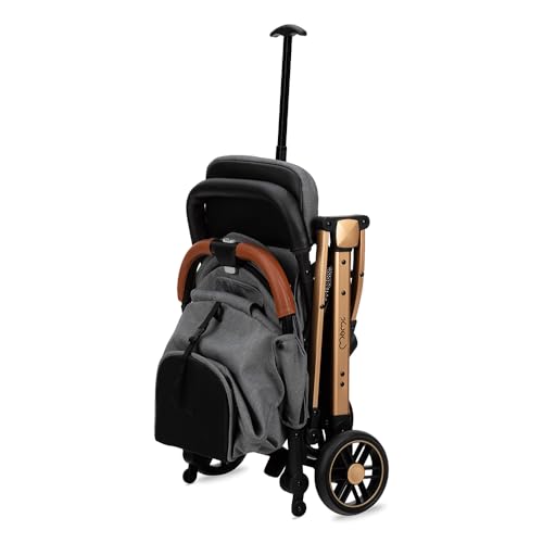 Kinderwagen MoMi ESTELLE ab 6 Monaten (bis 15 kg), klappbarer Kinderwagen mit 5-Punkt-SicherheitsgurtKinderwagen MoMi ESTELLE ab 6 Monaten (bis 15 kg), klappbarer Kinderwagen mit 5-Punkt-Sicherheitsgurt, Einkaufskorb mit Auflappfunktion , Teleskopzuggriff