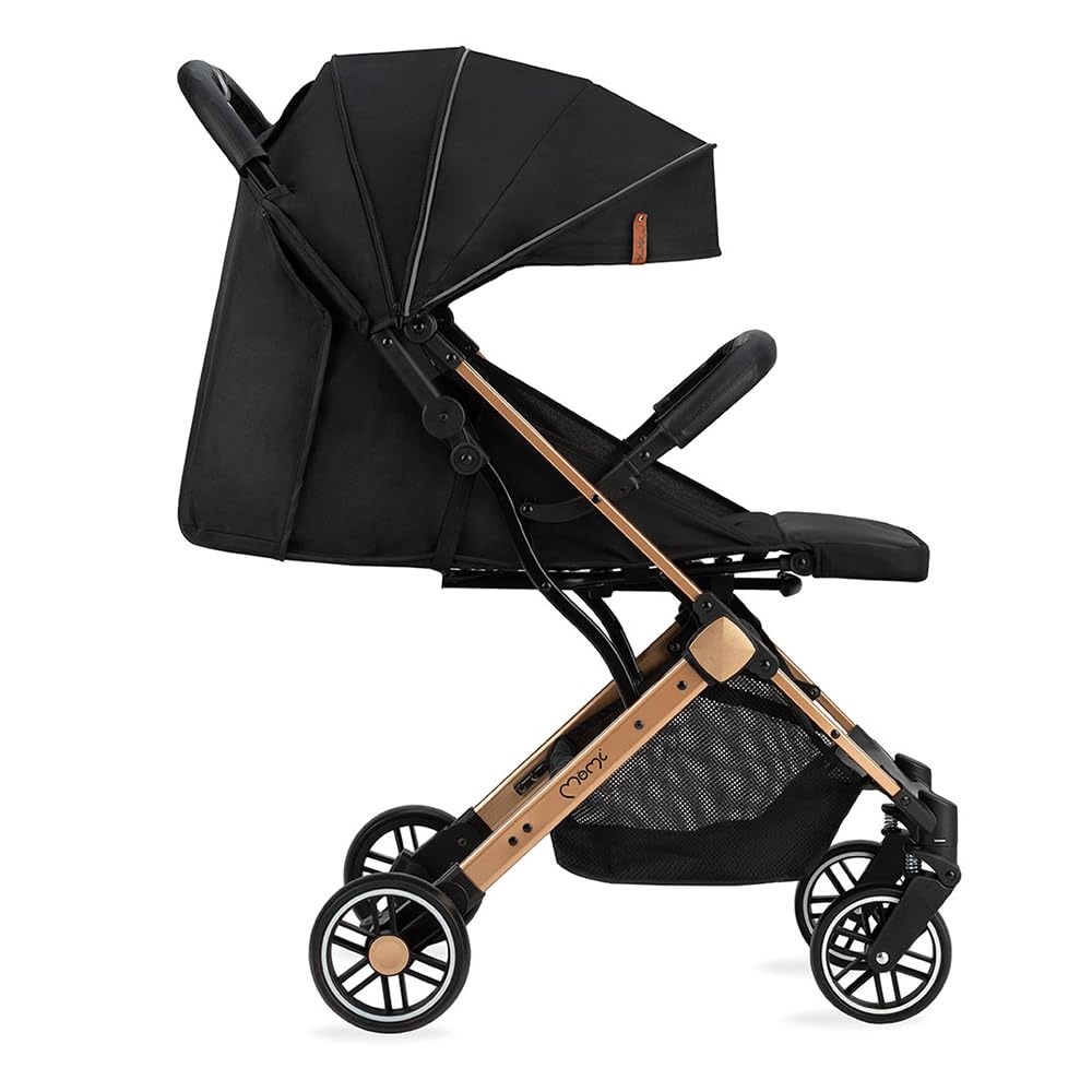 Kinderwagen MoMi ESTELLE ab 6 Monaten (bis 15 kg), klappbarer Kinderwagen mit 5-Punkt-SicherheitsgurtKinderwagen MoMi ESTELLE ab 6 Monaten (bis 15 kg), klappbarer Kinderwagen mit 5-Punkt-Sicherheitsgurt, Einkaufskorb mit Auflappfunktion , Teleskopzuggriff