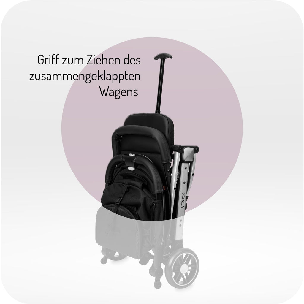 Kinderwagen MoMi ESTELLE ab 6 Monaten (bis 15 kg), klappbarer Kinderwagen mit 5-Punkt-SicherheitsgurtKinderwagen MoMi ESTELLE ab 6 Monaten (bis 15 kg), klappbarer Kinderwagen mit 5-Punkt-Sicherheitsgurt, Einkaufskorb mit Auflappfunktion , Teleskopzuggriff