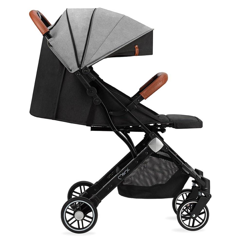 Kinderwagen MoMi ESTELLE ab 6 Monaten (bis 15 kg), klappbarer Kinderwagen mit 5-Punkt-SicherheitsgurtKinderwagen MoMi ESTELLE ab 6 Monaten (bis 15 kg), klappbarer Kinderwagen mit 5-Punkt-Sicherheitsgurt, Einkaufskorb mit Auflappfunktion , Teleskopzuggriff