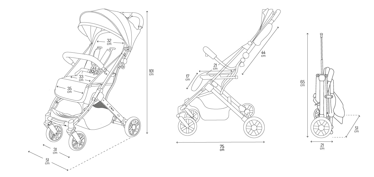 Kinderwagen MoMi ESTELLE ab 6 Monaten (bis 15 kg), klappbarer Kinderwagen mit 5-Punkt-SicherheitsgurtKinderwagen MoMi ESTELLE ab 6 Monaten (bis 15 kg), klappbarer Kinderwagen mit 5-Punkt-Sicherheitsgurt, Einkaufskorb mit Auflappfunktion , Teleskopzuggriff