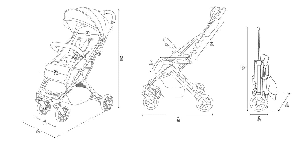 Kinderwagen MoMi ESTELLE ab 6 Monaten (bis 15 kg), klappbarer Kinderwagen mit 5-Punkt-SicherheitsgurtKinderwagen MoMi ESTELLE ab 6 Monaten (bis 15 kg), klappbarer Kinderwagen mit 5-Punkt-Sicherheitsgurt, Einkaufskorb mit Auflappfunktion , Teleskopzuggriff