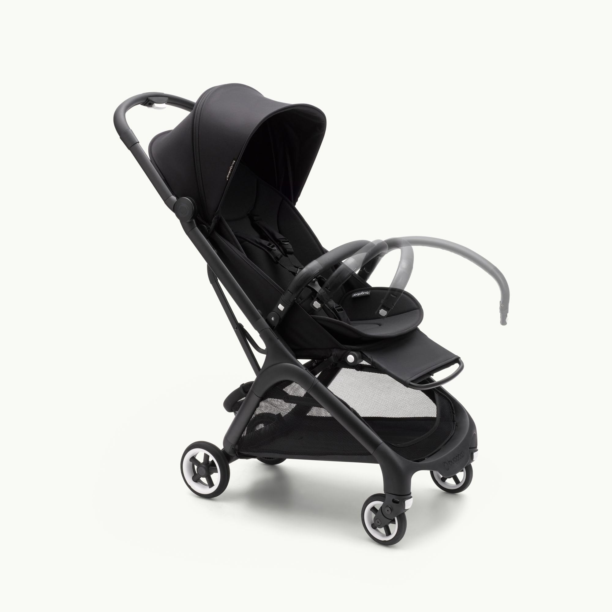 Bugaboo Butterfly ultrakompakter Reise-Kinderwagen, klein & leicht, einhändig faltbar und einfach zu lenken, ergonomischer City-Buggy für Babys ab 6 Monaten, mit viel Stauraum, Forest Green