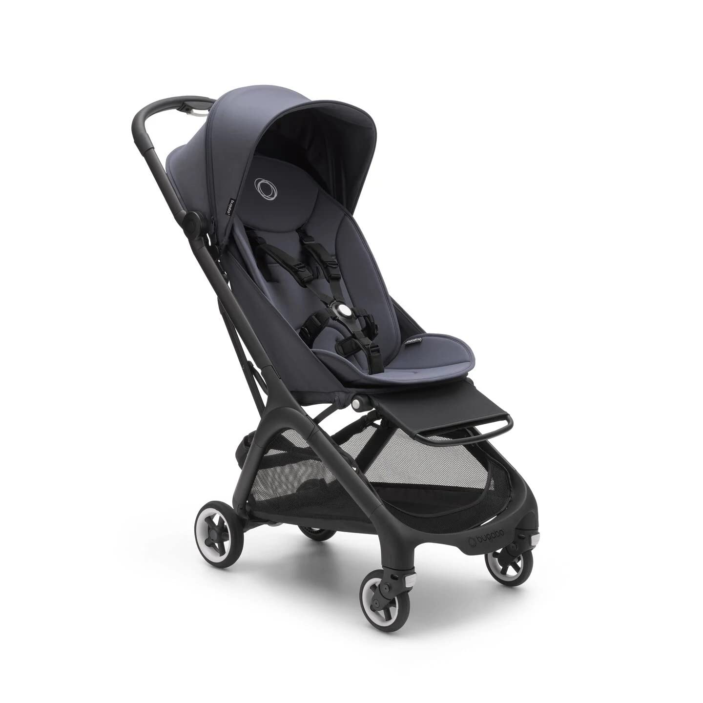 Bugaboo Butterfly ultrakompakter Reise-Kinderwagen, klein & leicht, einhändig faltbar und einfach zu lenken, ergonomischer City-Buggy für Babys ab 6 Monaten, mit viel Stauraum, Forest Green