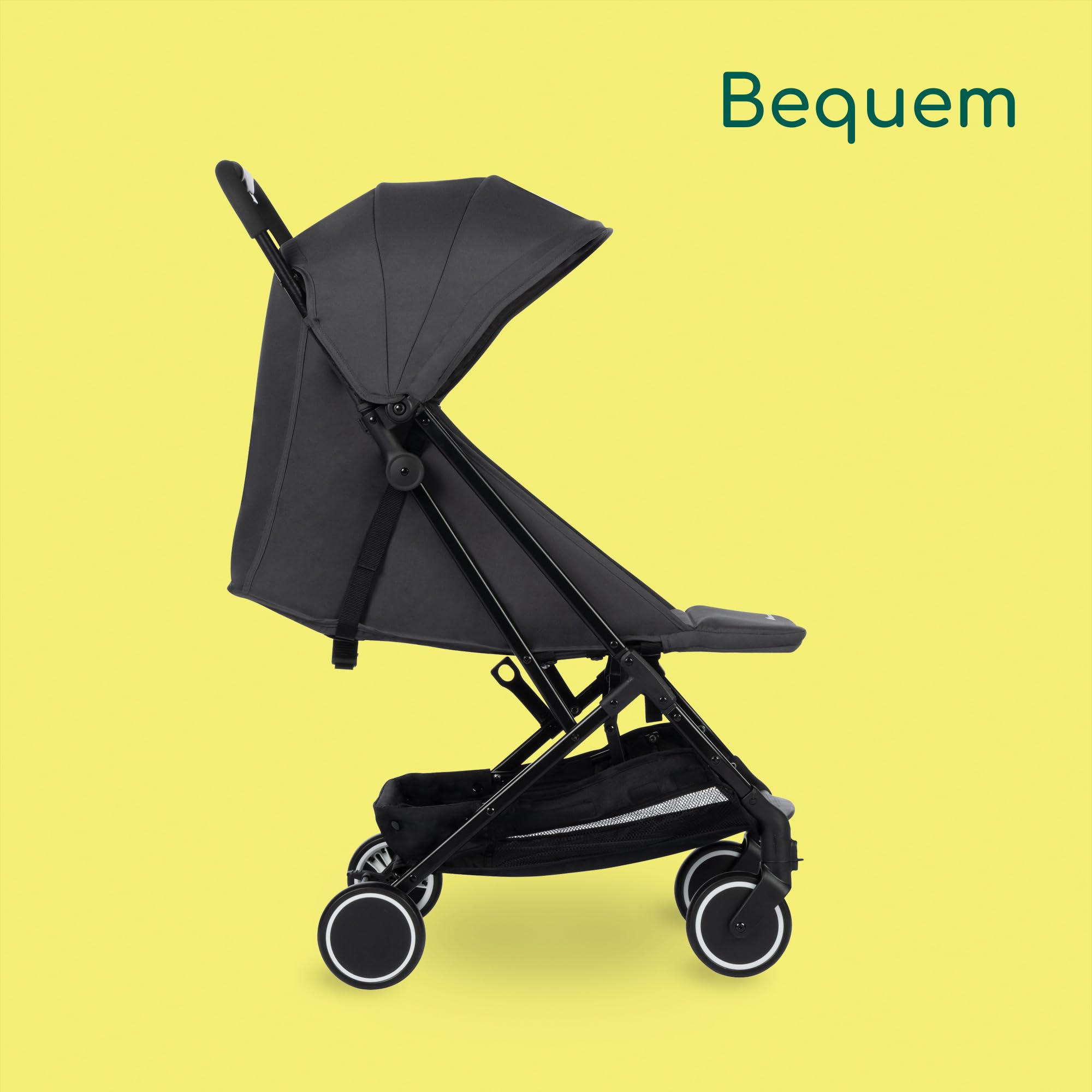 Bebeconfort Rainbow, Kinderwagen, Kompakt und Wendig, 6 Monaten bis 4 Jahre, bis zu 22 kg, Mineral Graphite