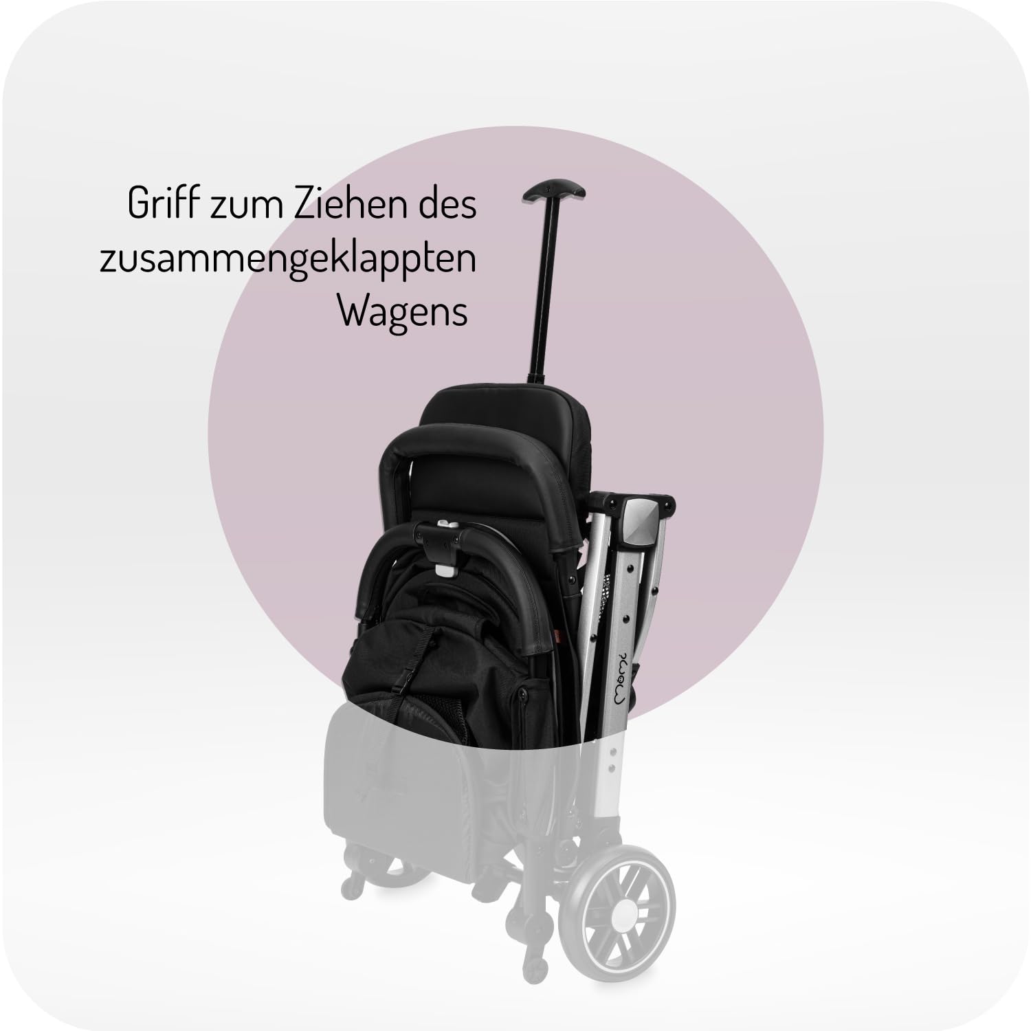 Kinderwagen MoMi ESTELLE ab 6 Monaten (bis 15 kg), klappbarer Kinderwagen mit 5-Punkt-SicherheitsgurtKinderwagen MoMi ESTELLE ab 6 Monaten (bis 15 kg), klappbarer Kinderwagen mit 5-Punkt-Sicherheitsgurt, Einkaufskorb mit Auflappfunktion , Teleskopzuggriff