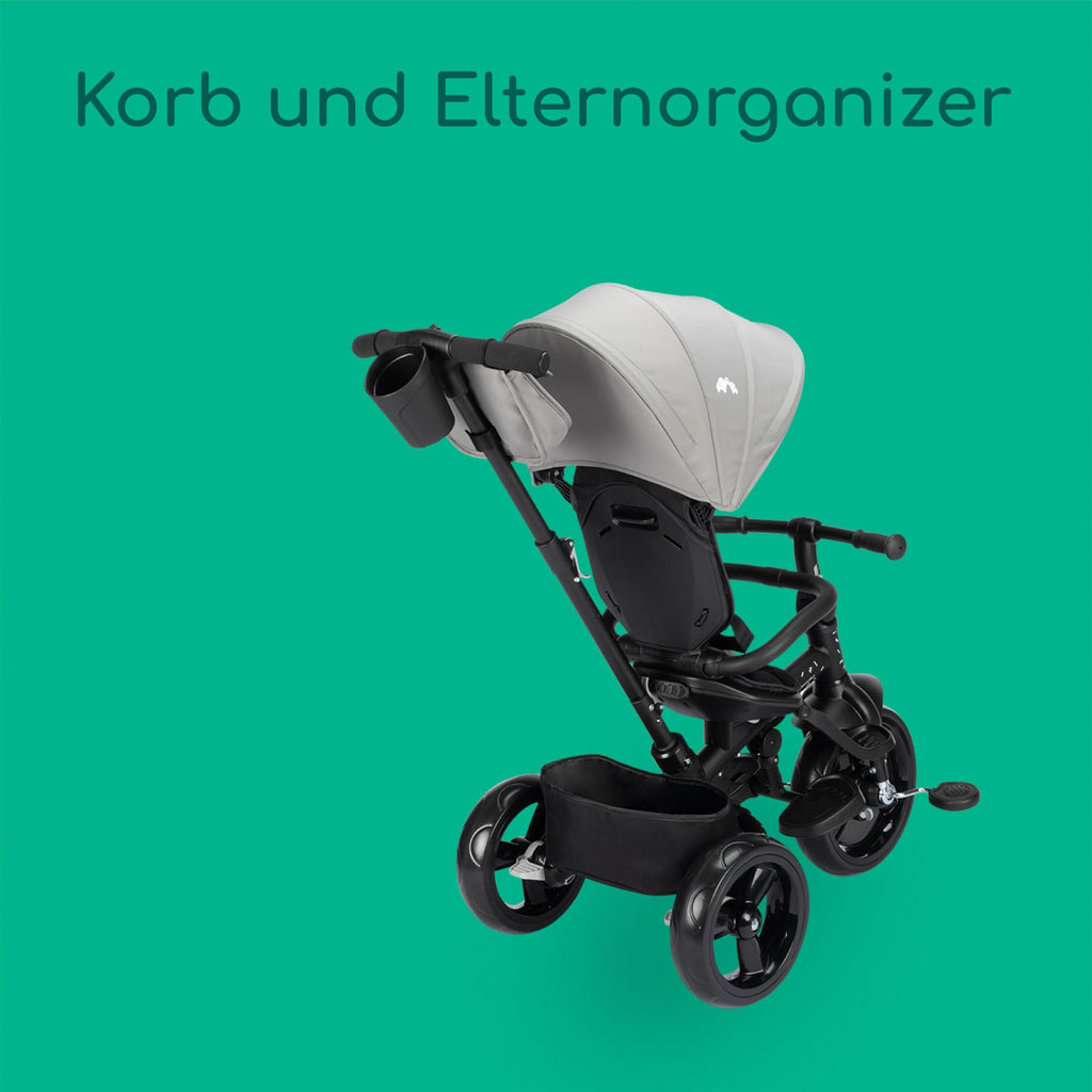 Bebeconfort Zephir, kompakter Baby Kinderwagen, 0–4 Jahre (bis zu 22 kg), leichter Reise Buggy (4,5 kg), in Kabinengröße, flacher und verstellbarer Sitz, Aufbewahrungskorb, Mineral Green