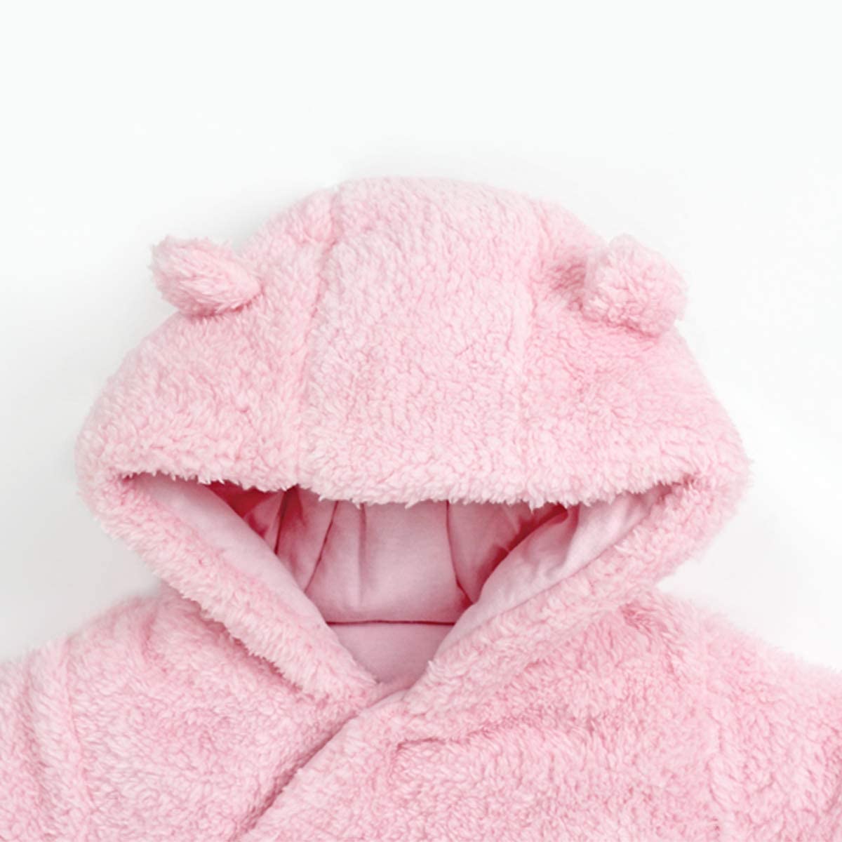 Baby Winter Schneeanzug Baby Strampler, Junge und Mädchen Einteiliger Anzug mit Kapuze, Kleinkind Oberbekleidung Schneeanzug Set Dick und Warm,Blau 3-6 Monate