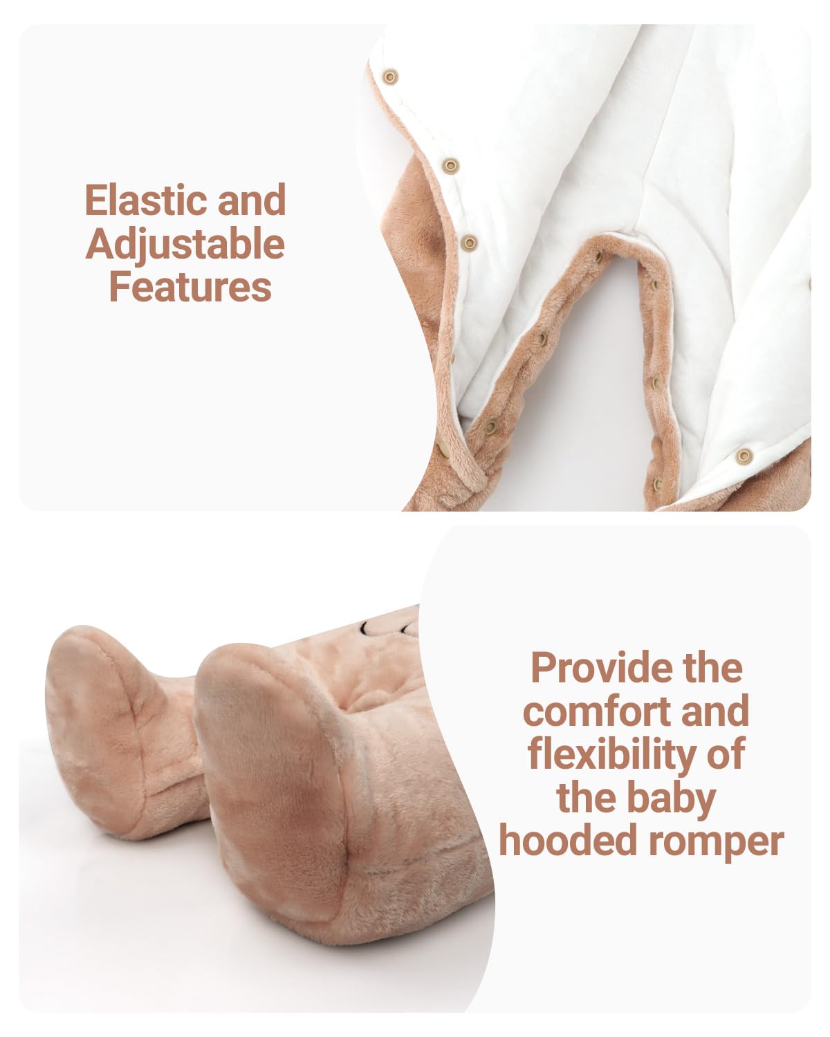 Baby Overall Winter Mit Kapuze Schneeanzug Flanell Strampler Spieler Spielanzug Mit Füße Karikatur Jumpsuit Kleidung 0-3 Monate