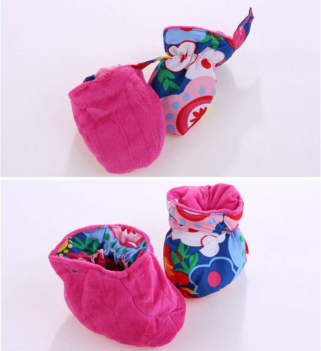 Baby Winter Overall Mit Kapuze Schneeanzüge mit Handschuhen und Füßlinge Mädchen Jungen Warm Kleidungsset