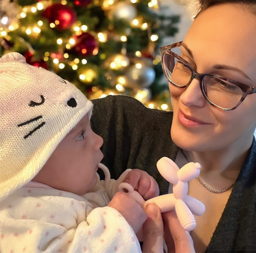 Puppy Teether (Rosa)