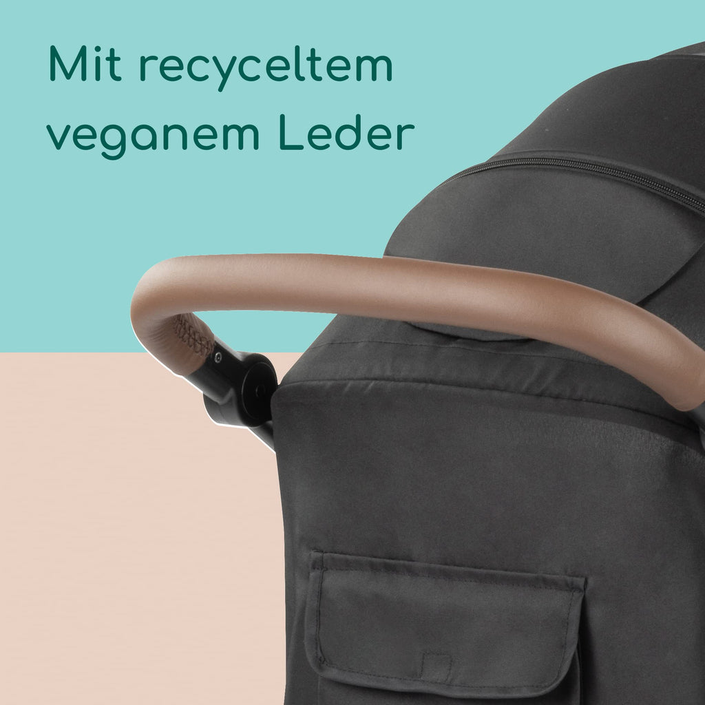 Bebeconfort Zephir, kompakter Baby Kinderwagen, 0–4 Jahre (bis zu 22 kg), leichter Reise Buggy (4,5 kg), in Kabinengröße, flacher und verstellbarer Sitz, Aufbewahrungskorb, Mineral Green