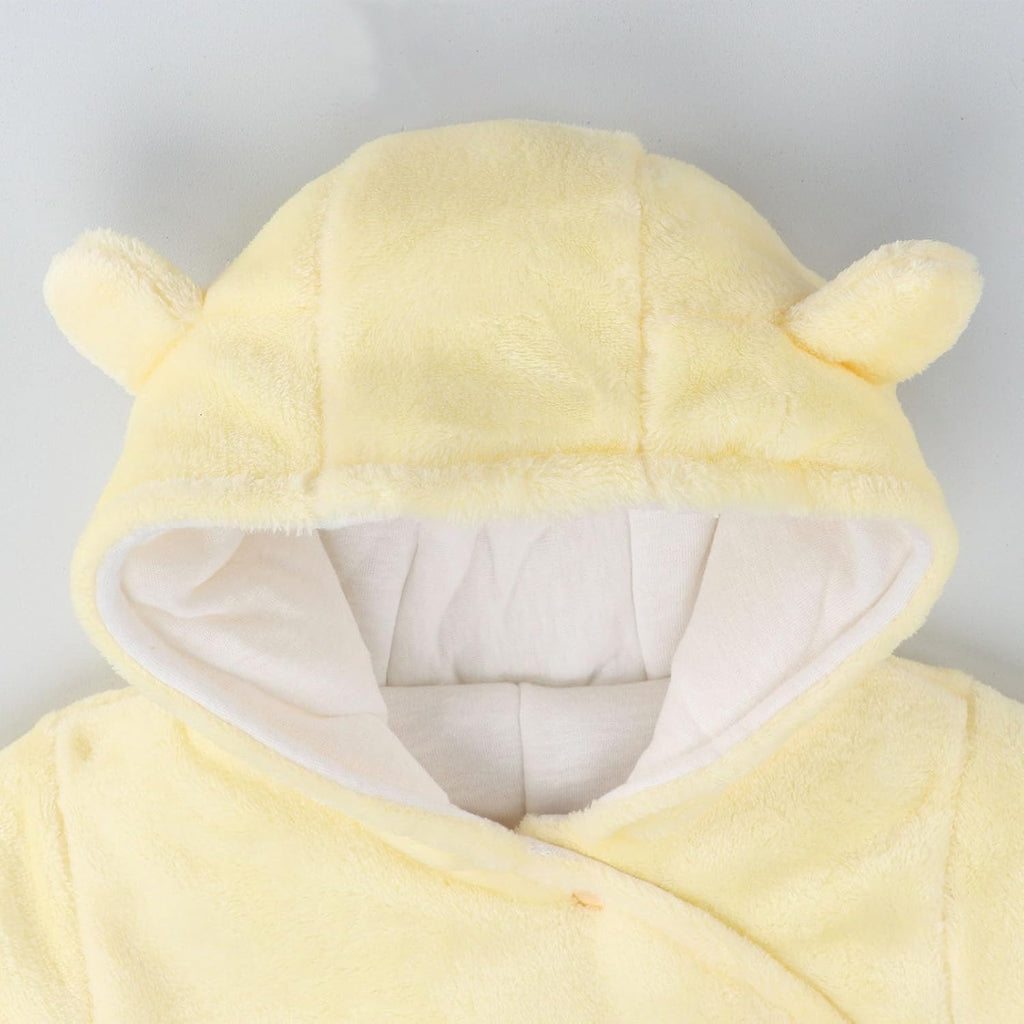 Baby Overall Winter Mit Kapuze Schneeanzug Flanell Strampler Spieler Spielanzug Mit Füße Karikatur Jumpsuit Kleidung 0-3 Monate