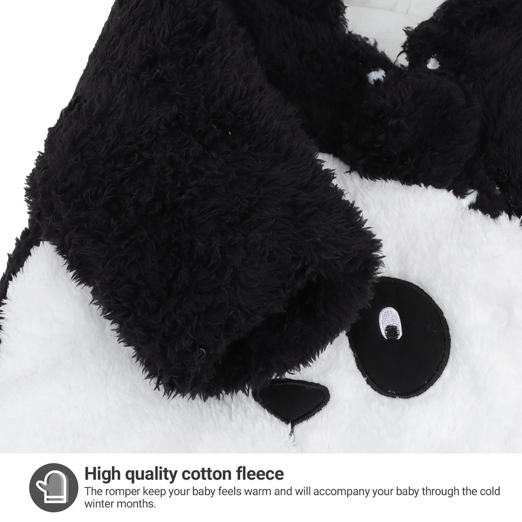 Baby Overall Winter Mit Kapuze Schneeanzug Flanell Strampler Spieler Spielanzug Mit Füße Karikatur Jumpsuit Kleidung 0-3 Monate