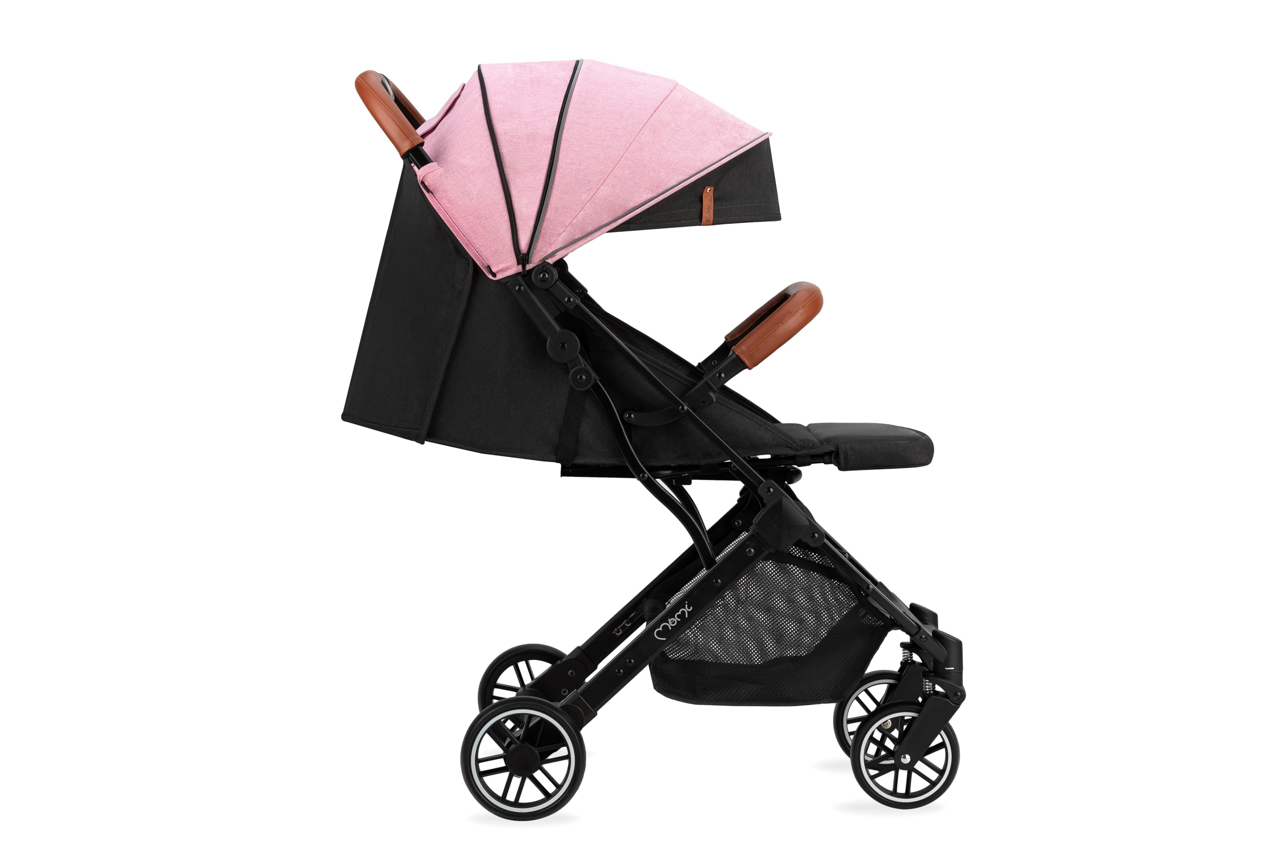 Kinderwagen MoMi ESTELLE ab 6 Monaten (bis 15 kg), klappbarer Kinderwagen mit 5-Punkt-SicherheitsgurtKinderwagen MoMi ESTELLE ab 6 Monaten (bis 15 kg), klappbarer Kinderwagen mit 5-Punkt-Sicherheitsgurt, Einkaufskorb mit Auflappfunktion , Teleskopzuggriff