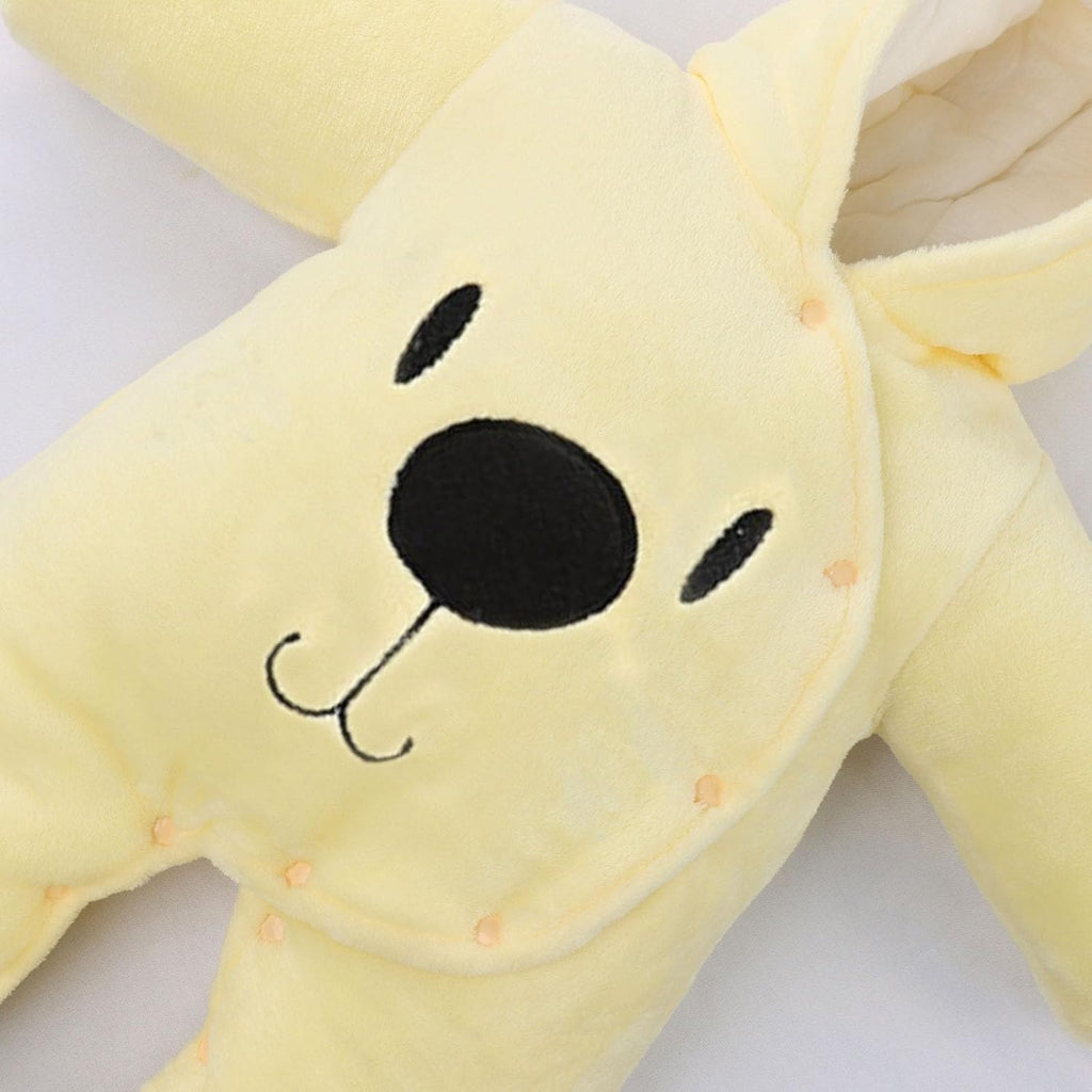 Baby Overall Winter Mit Kapuze Schneeanzug Flanell Strampler Spieler Spielanzug Mit Füße Karikatur Jumpsuit Kleidung 0-3 Monate