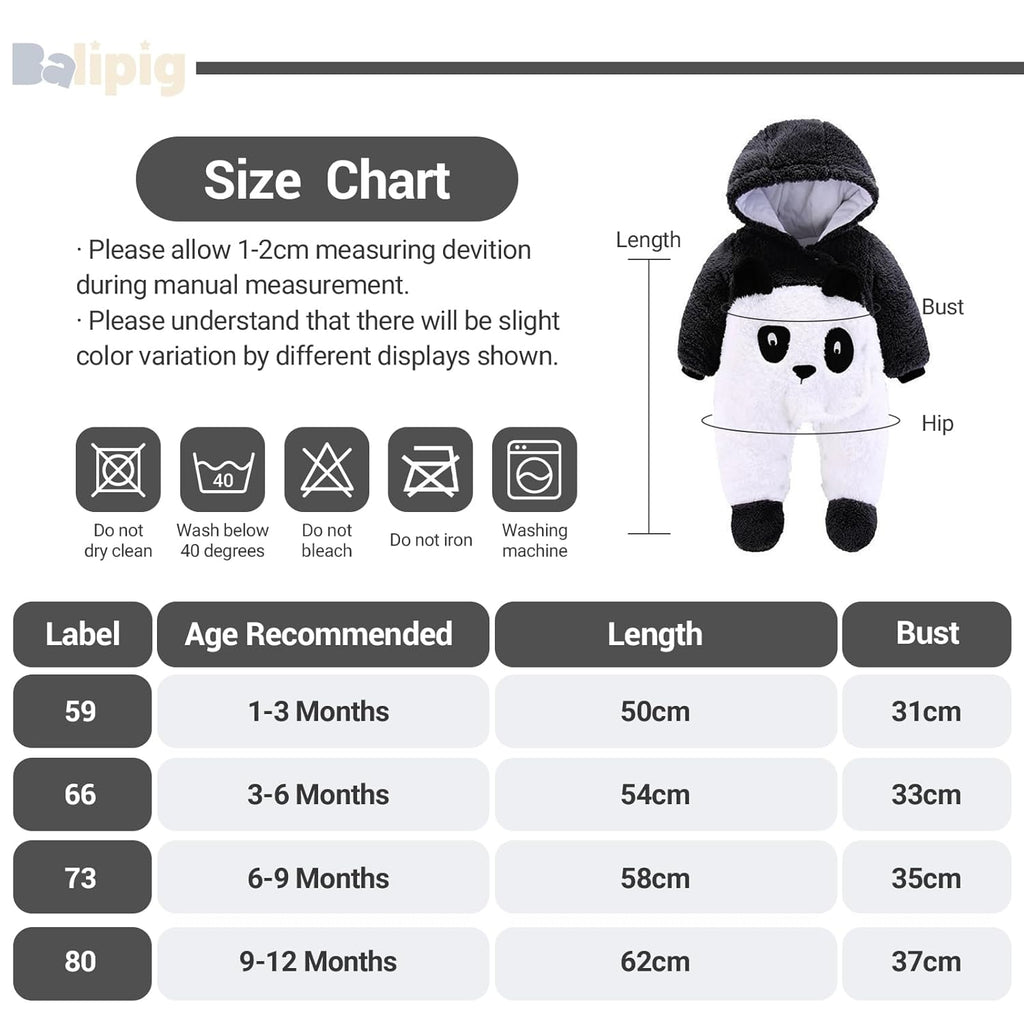 Baby Overall Winter Mit Kapuze Schneeanzug Flanell Strampler Spieler Spielanzug Mit Füße Karikatur Jumpsuit Kleidung 0-3 Monate