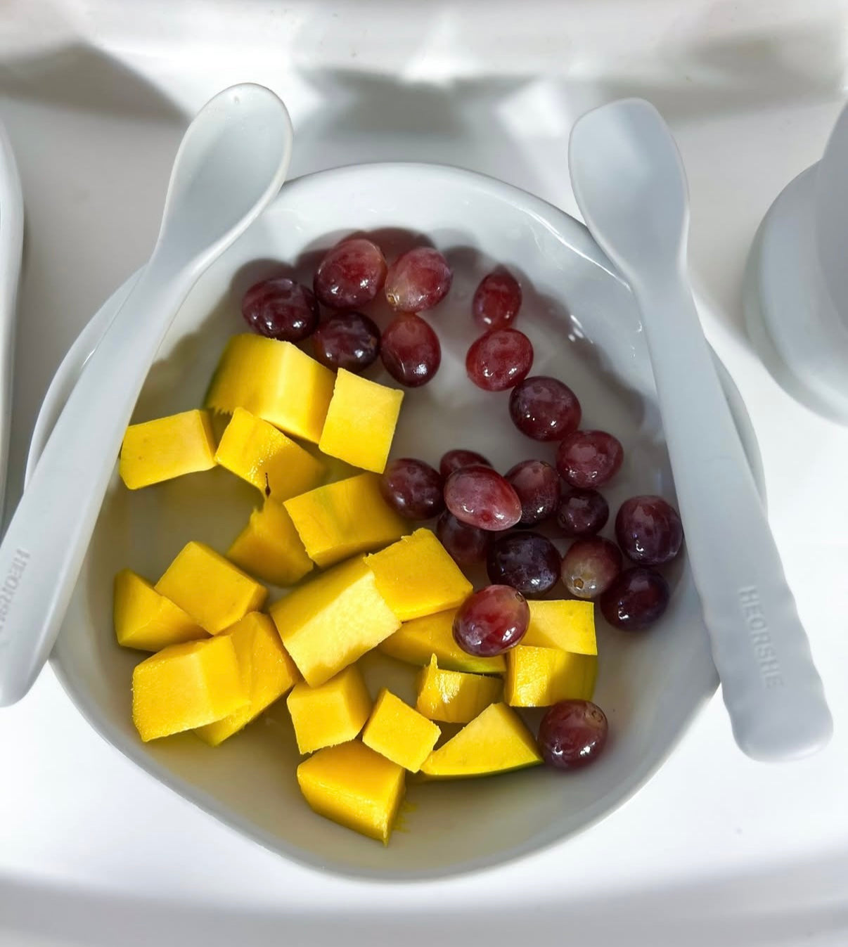 Baby Feeding Spoon Set (Grau)