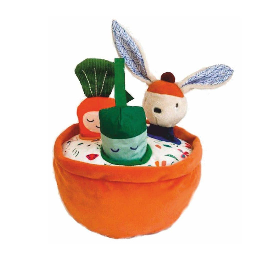 NEU. Gabin Rabin's Gemüsegarten mit 3 Aktivitätsspielzeugen