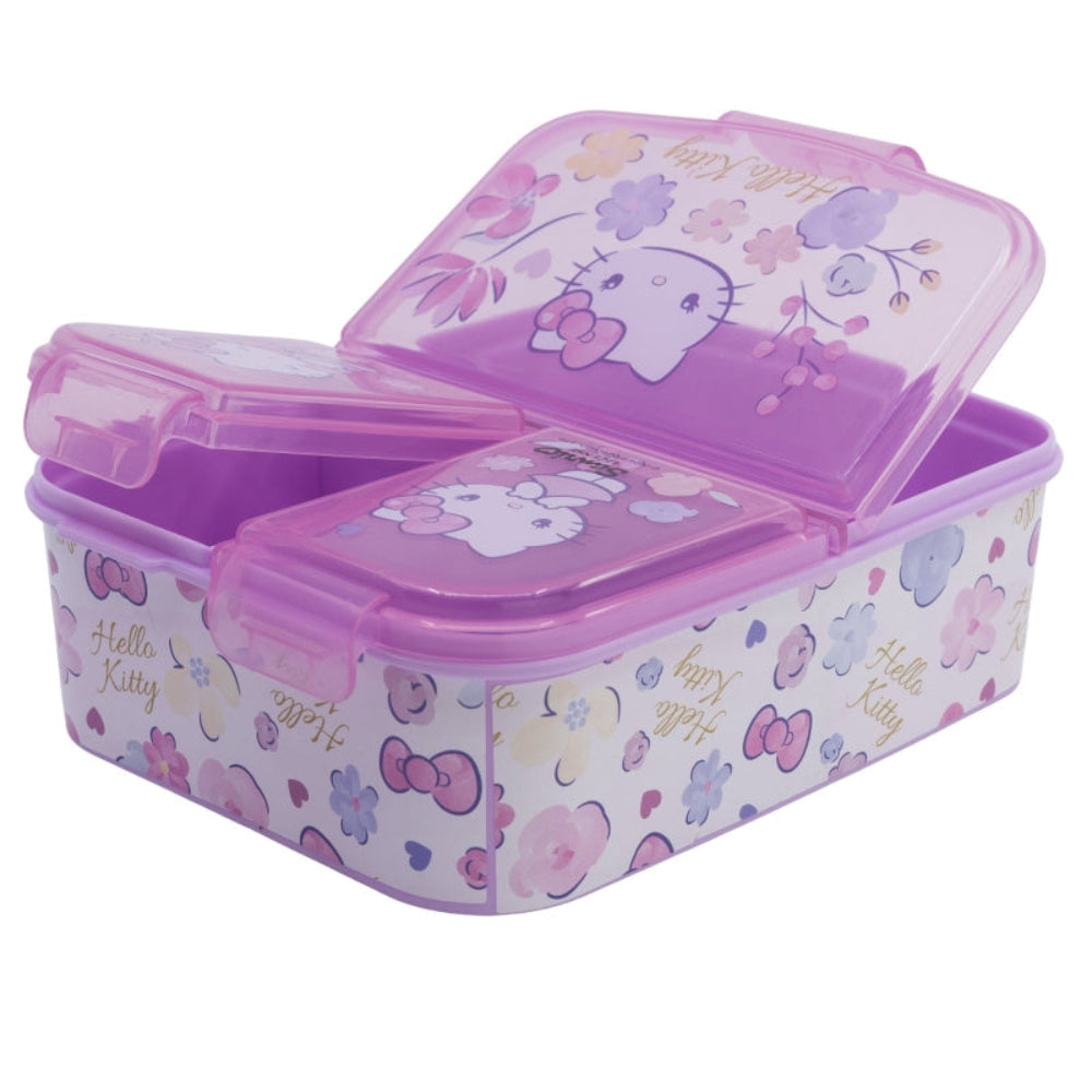 Hello Kitty Kinder Lunchbox Sandwichbox mit 3 Fächern
