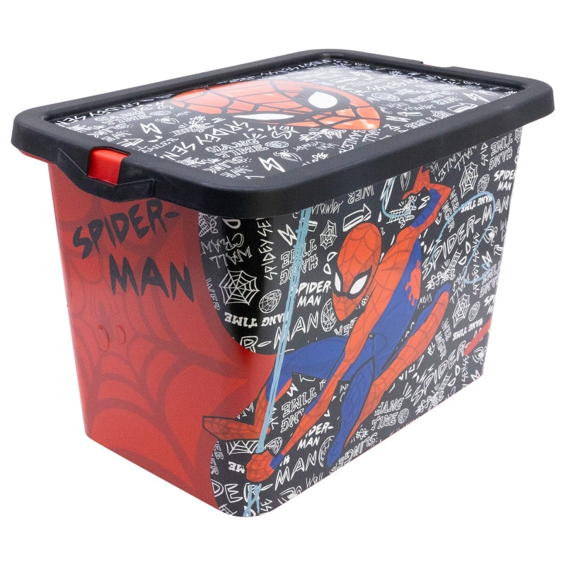 Spiderman Aufbewahrungsbox Store Box - 7 Liter Marvel Avengers